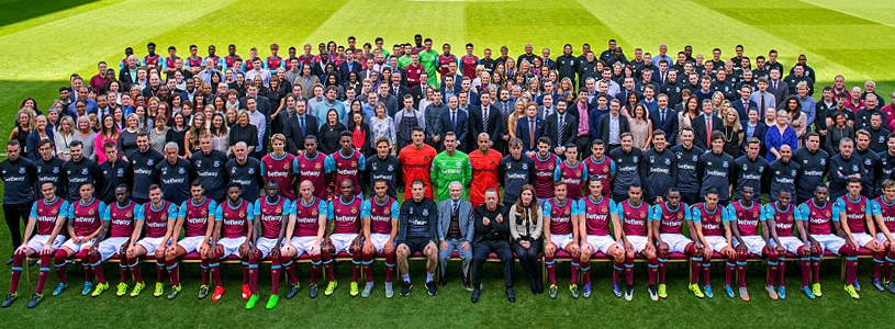 Hình ảnh tổng hợp đội hình các cầu thủ West Ham United